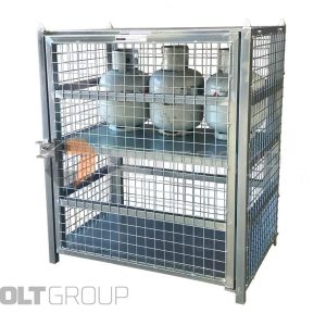 Gas Cylinder Cage 12 x 9kg Bottles (SGB129)