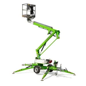 Nifty 120T Trailer Mounted Boom Lift for Hire Orange NSW