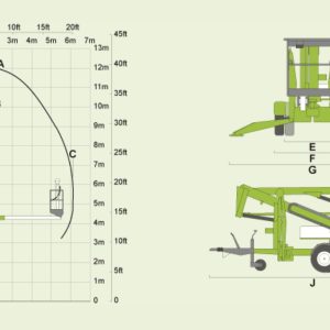 Nifty 120T Cherry Picker Diagram