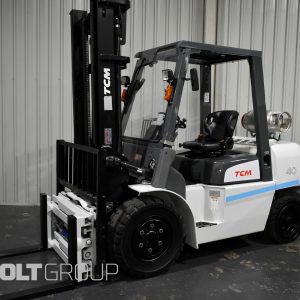 TCM FG40T3 4 Tonne Forklift with Wide Fork Positioner (8115)