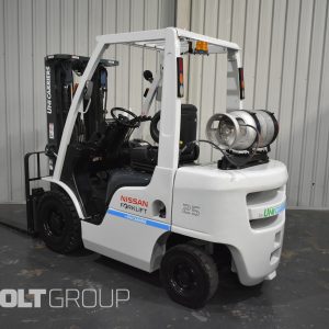Used Unicarrier Nissan P1F2A25DU 2.5 Tonne Forklift For Sale
