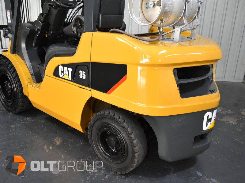 CAT GP35NT 3.5 Tonne Forklift with Fork Positioner (8157) - Image 12