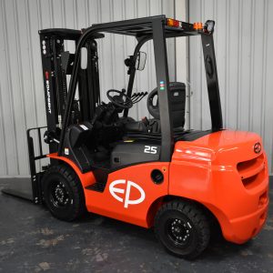 New EP CPCD25T8 2.5 Tonne Diesel Forklift For Sale
